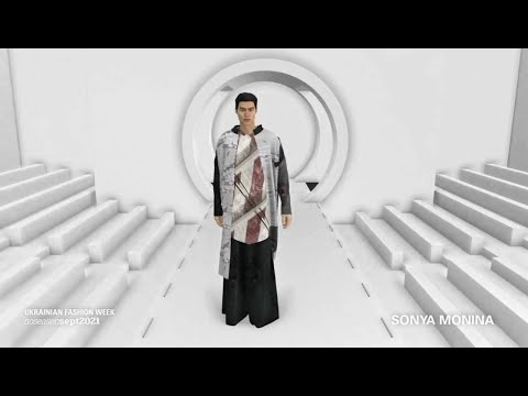 SONYA MONINA Digital Show Ukrainian Fashion Week noseason sept 2021
