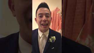 Wedding Testimonial Groom's Review