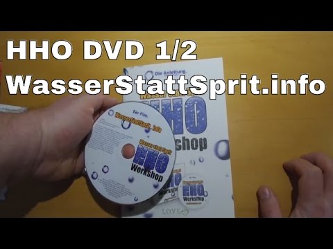 HHO Workshop DVD 1/2 - WasserStattSprit.info - Selbstbau HHO Trockenzelle DVD
