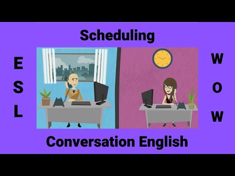 Vocabulary Tutorial - Telephone Scheduling