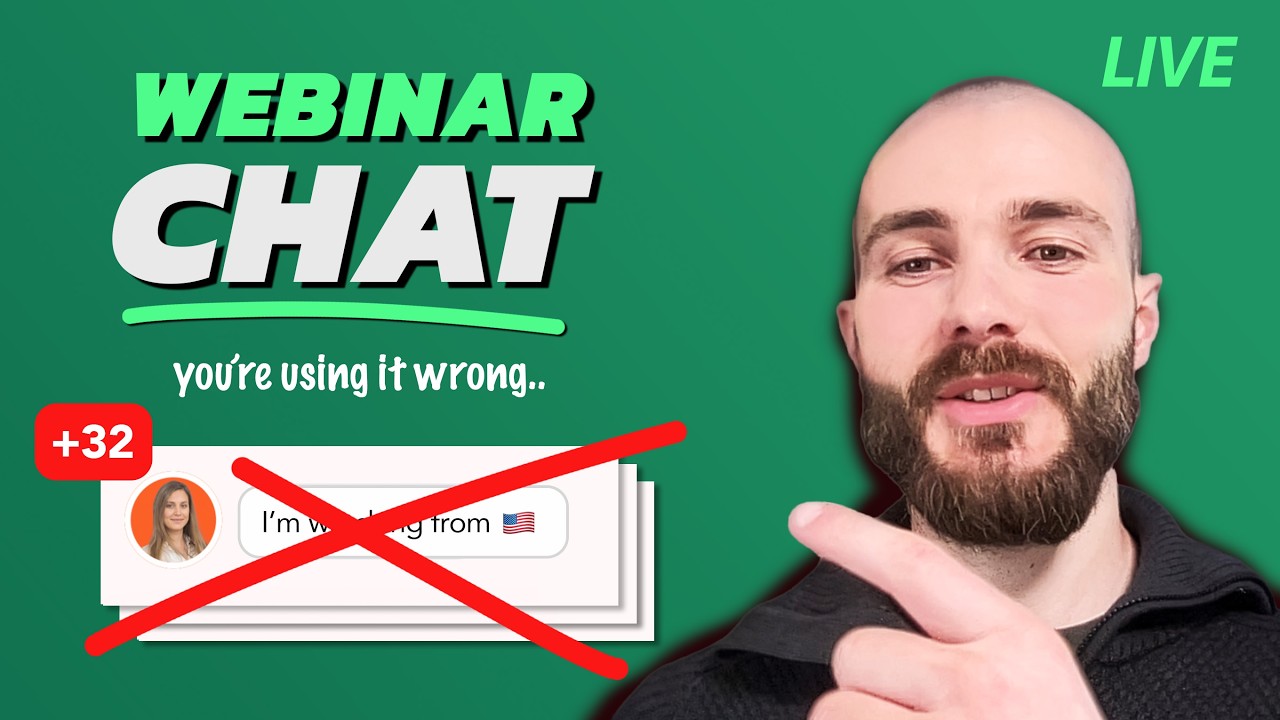 Webinar Chat vs Q&A (You're Using This Wrong)