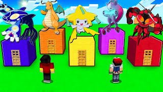 Don't Choose the Wrong LEGENDARY Pokémon Door! (Minecraft Pixelmon)(Minecraft) अभी मजा आयेगा बिडू |2