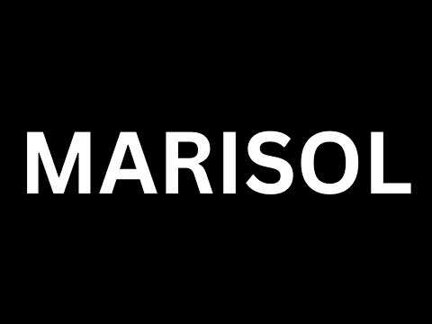 How to Pronounce  ''Marisol'' in English language? |How to say Marisol?|