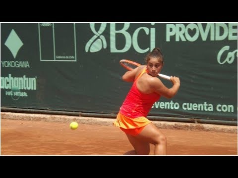 Bárbara Gatica alcanzó la final de dobles en el W15 de Antalya