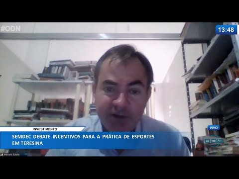 SEMDEC debate incentivos para a prática de esportes em Teresina 26 04 2021