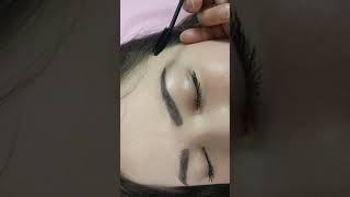 Healed Density Microbladed Eyebrows after 1 session by El Truchan @ Perfect Definition