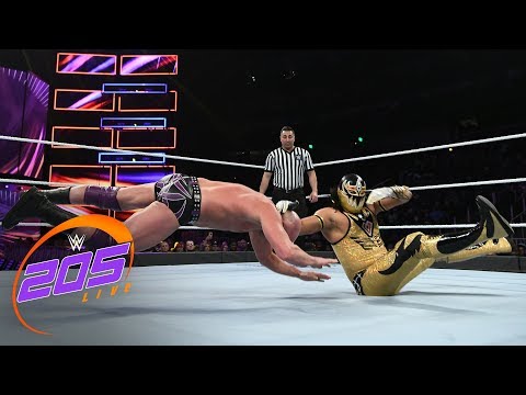 WWE 205 Live Results for 11/7/18 Buddy Murphy vs Mark Andrews, Lio Rush in Action