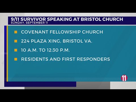 9/11 survivor speaking in Bristol