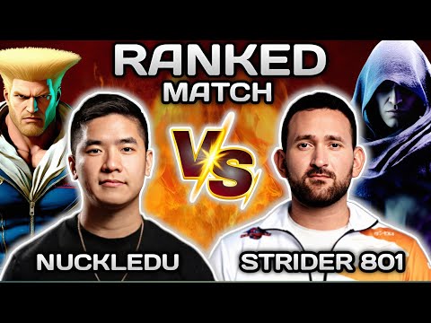 SF6 ▰ Nuckledu (Guile)  VS  Strider  801 (M. Bison ) HLG.