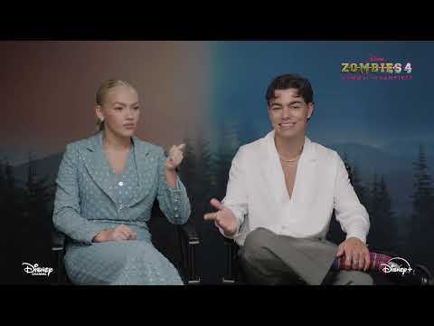 Seabrook’s Future: Freya Skye & Malachi Barton in Zombies 4! #zombies4 #disneychannel #interviews