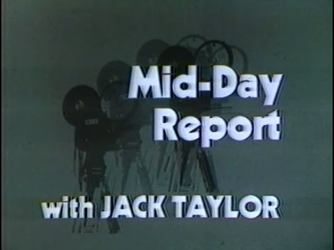WGN Channel 9 - Mid-Day Report With Jack Taylor (1976)