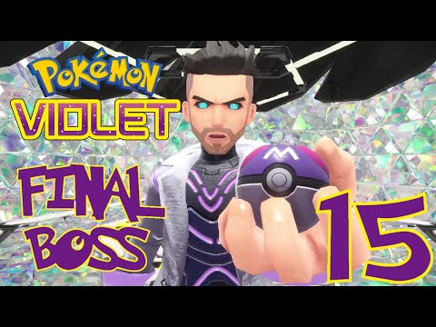 Pokemon Violet Playthrough No Commentary Part 15 - Final Boss & Ending