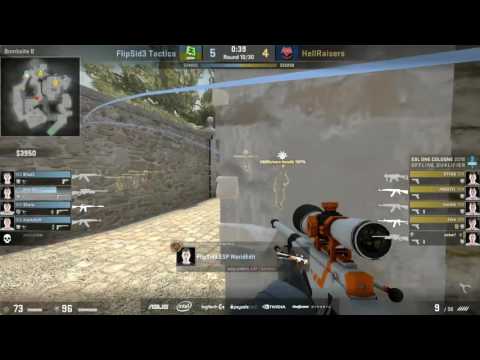 HellRaisers vs FlipSid3 - Oskar 1v2 |ESL One Cologne 2016 Main Qualifier|