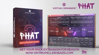 Video thumbnail for Now available as Rack Extension: Virtual Drummer PHAT 2 by ujam Instruments