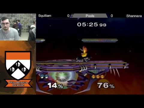 The Philadelphia Arcadian 2017: Squilliam (Peach) vs Shannara (Marth) - Pools