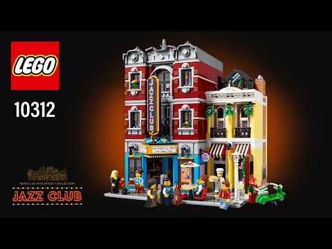 LEGO® Icons Jazz Club (10312)[2899 pcs] Step-by-Step Building Instructions @TopBrickBuilder