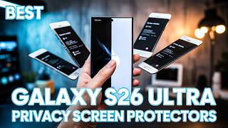 Top 7 Best Galaxy S26 Ultra Privacy Screen Protector 2026!