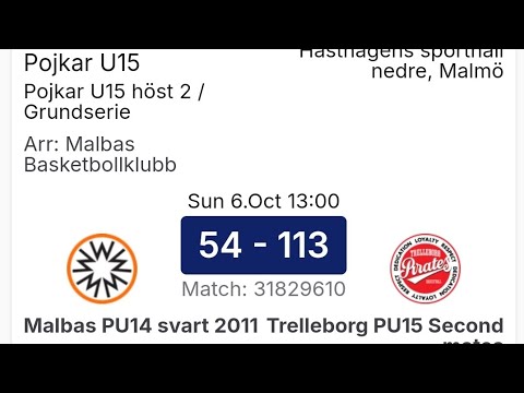 Malbas P11 vs Pirates P11 2024.10.06 U15 Nivå 2