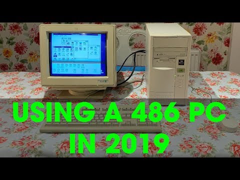 Using a 486 Windows 3.1 PC in 2019