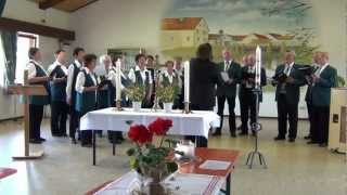 preview picture of video 'Die Chorgemeinschaft Heblos beim Gottesdienst am 20. Mai 2012 im DGH Heblos'