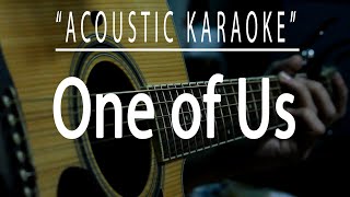 One of us - Joan Osborne (Acoustic karaoke)