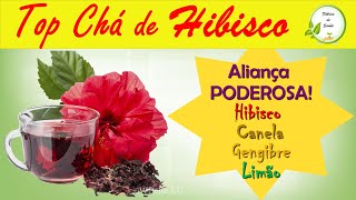 Ch de HIBISCO com Canela. Com GENGIBRE e LIMO - Aliana PODEROSA! [Para que serve e Benefcios]
