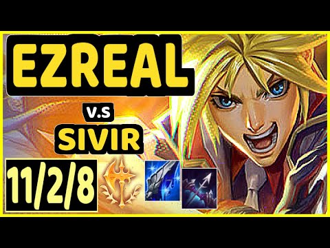 GUNKRAB (EZREAL) vs SIVIR - 11/2/8 KDA BOTTOM ADC CHALLENGER GAMEPLAY - OC