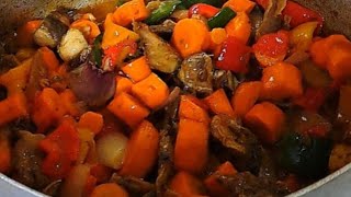 Fish and carrots sauce; step by step in 10 minutes [ my signature fish sauce]