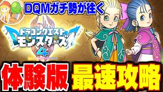 【DQM4】#1 DQMガチ勢の体験版最速攻略生配信！配合&内定モンスターも徹底検証★ネタバレ注意【LIVE】