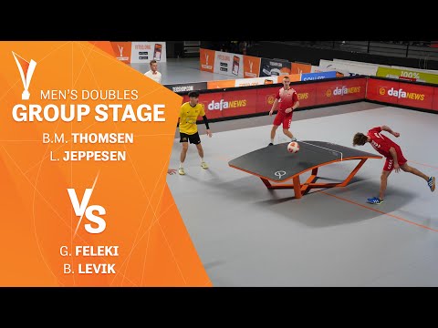 European Teqball Tour, Skopje | Men's Doubles, Qualifier | B.Thomsen M.Jeppesen vs G.Feleki B.Levik