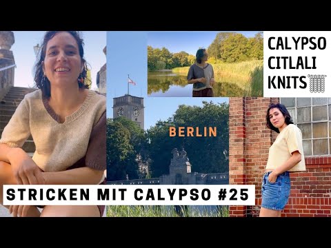Stricken mit Calypso #25 - Sommer T-Shirts und Lace Tutorial #strickpodcast