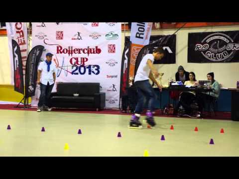 Rollerclub Cup 2013/ Nelson Carlos, 7th place classic slalom men