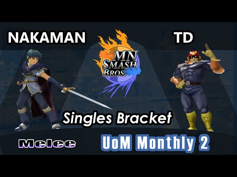 U of M Monthly 2 - Melee Singles: Nakaman (Marth) vs. TD (Falcon)