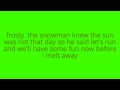 frosty the snowman lyrics 
