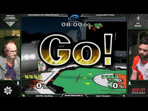 SGL 2017   1v1 Grand Final   FOX MVG Mew2King vs Liquid' Hungrybox