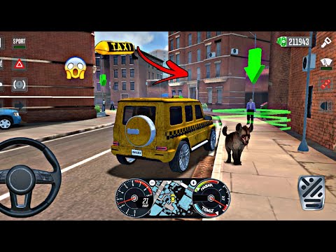4X4 CARS CLASSIC UBER DRIVER👮‍♂️🚖CityCar Driving Games Android iOS -Taxi Sim2020 Gameplay