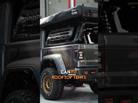 FRONT RUNNER TUB RACK KIT! Install a Roof Top Tent without a canopy. #rooftop #ute #camping