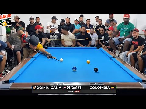 raulito diaz vs the best pool player in colombia - World Latin Billiards Championship 2025
