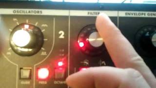 Video thumbnail for Moog Slim Phatty Intro Demo by Into Music Lund AB