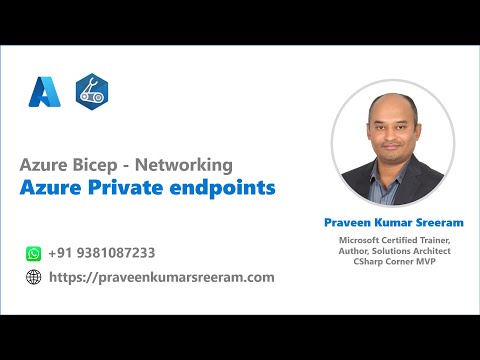 60. Azure Bicep Test Private End Point Connectivity