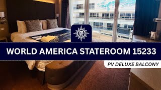 Stateroom 15233 - Balcony Stateroom w/Ocean & Promenade View Deck 15