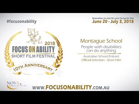 People with disabilities can do anything film thumbnail