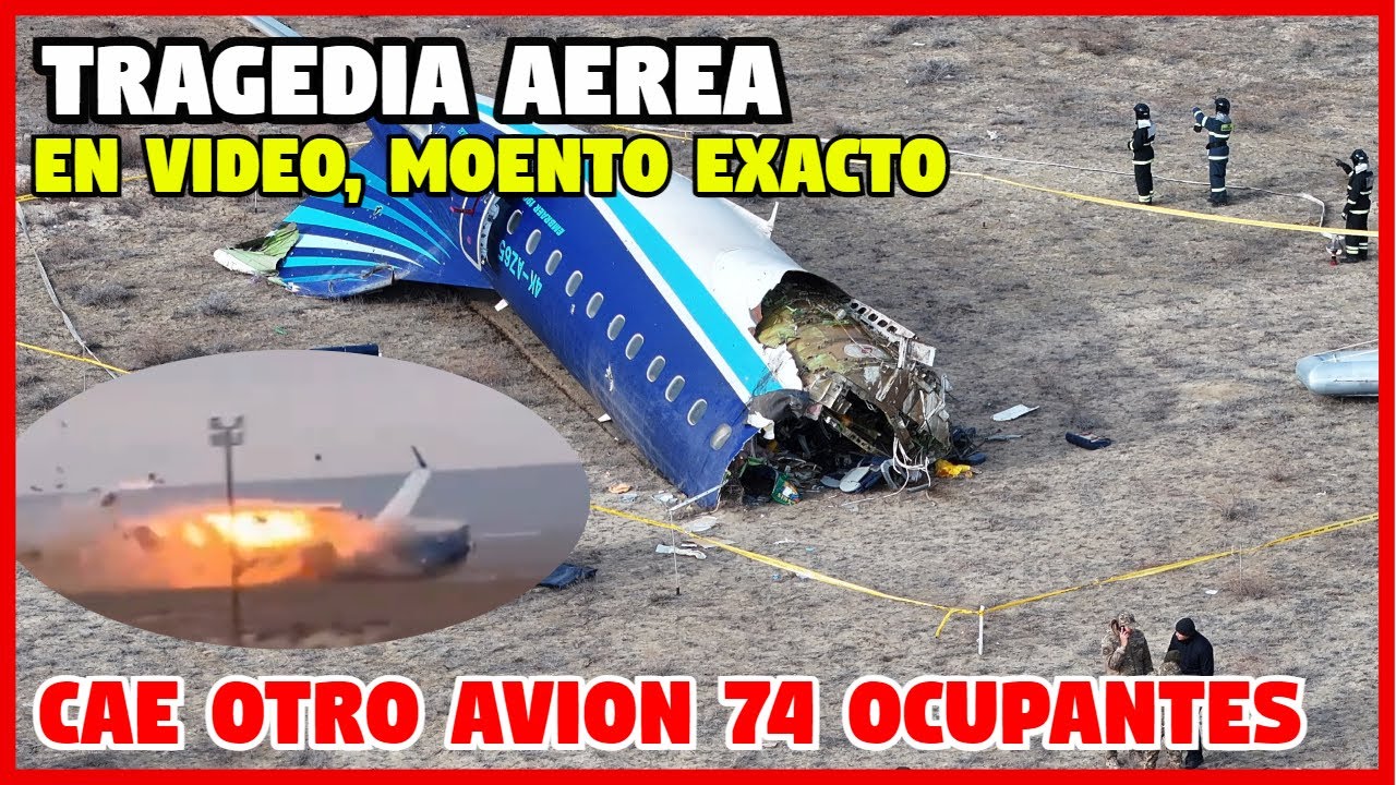 🔴DE ULTIMO MINUTO, ENORME TRAGEDIA AEREA SE ESTRELLA AVION CON 74 PASAJEROS ! PERO ALGO EXTRAÑO PASO