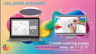 Turn Your Ideas into Coloring Pages and Books FAST with AI | Color Online Instantly 🎨✨