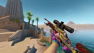 SSG 08 Bloodshot FT + Gloves Ultra Violent FN