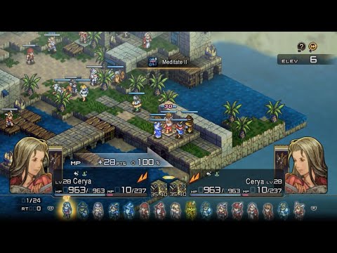 Tactics Ogre: Reborn - Port Omish Strategy (mild spoiler/description explains logic)