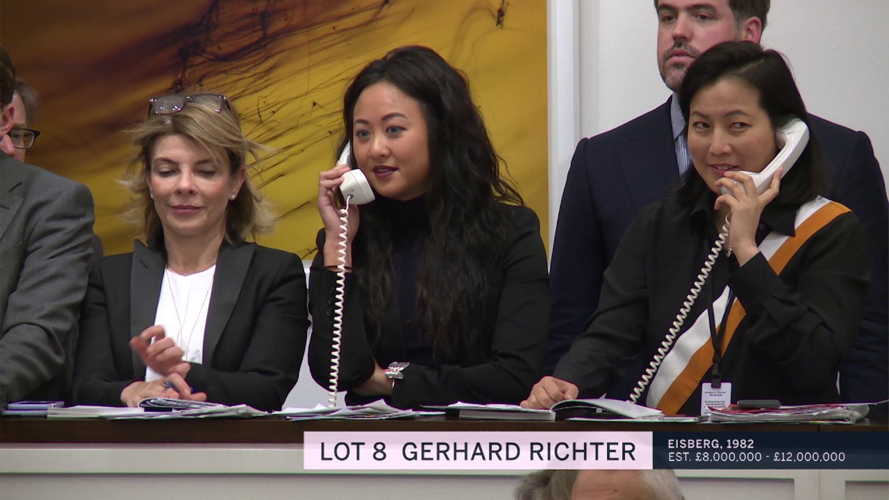 Heated Bidding Battle for Richter’s Iceberg