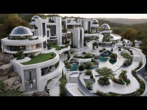 THE MARS MANSION - World's Most Advanced Futuristic Mansion - Ai Luxury
