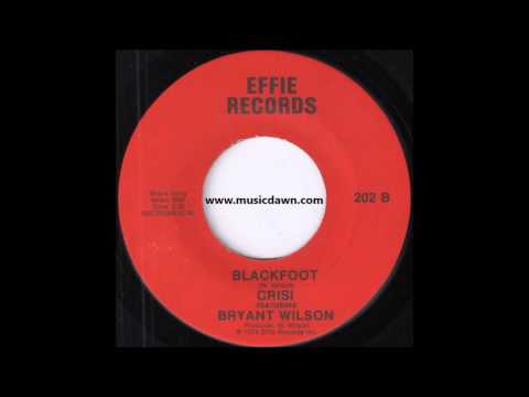 Crisi feat. Bryant Wilson - Blackfoot [Effie] '1974 Rare Instrumental Funk 45 Video