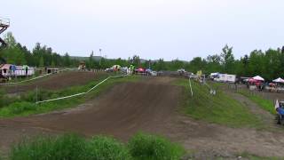 preview picture of video 'Vidéo 2 Course Motocross au parc MX Thetford Mines 2 juin'